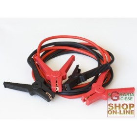CAVI PER BATTERIA DA ML.3 MM.16 PINZE 120A CAVI PER BATTERIA DA ML.3 MM.16 PINZE 120A