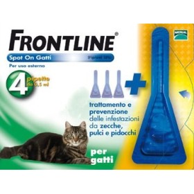 FRONTLINE ANTIPARASSITARIO PULCI SPOT-ON GATTI CF. 4 FRONTLINE ANTIPARASSITARIO PULCI SPOT-ON GATTI CF. 4