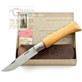 OPINEL COLTELLO COMMEMORATIVO 1890 LAMA IN ACCIAIO CARBONIO N. 8 OPINEL COLTELLO COMMEMORATIVO 1890 LAMA IN ACCIAIO CARBONIO N. 8