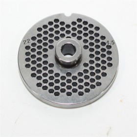 PIASTRA IN ACCIAIO INOX PER TRITACARNE 32 FORO  4,5 PIASTRA IN ACCIAIO INOX PER TRITACARNE 32 FORO 4,5