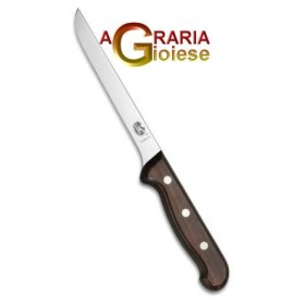 VICTORINOX COLTELLO PER DISOSSARE MANICO IN LEGNO CM. 15 VICTORINOX COLTELLO PER DISOSSARE MANICO IN LEGNO CM. 15