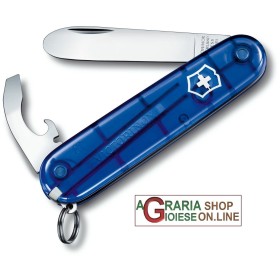 VICTORINOX MY FIRST SAPPHIRE IL MIO PRIMO COLTELLINO MULTIUSO SVIZZERO 0.2363.T2 VICTORINOX MY FIRST SAPPHIRE IL MIO PRIMO COLTELLINO MULTIUSO