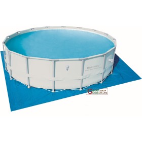 BESTWAY 58251 TELO TAPPETINO DI BASE PER PISCINA CM. 488 BESTWAY 58251 TELO TAPPETINO DI BASE PER PISCINA CM. 488