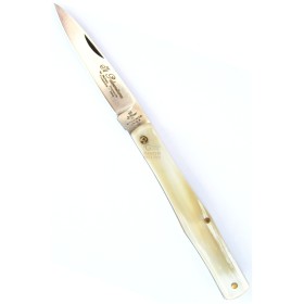 Fraraccio coltello sfilato palermitano manico corno cm. 15 cod. 0403/915 Fraraccio coltello sfilato palermitano manico corno cm. 15 cod.