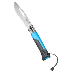 OPINEL COLTELLO IN ACCIAIO INOX VRI N. 8 OUTDOOR COLORE AZZURRO CAMPEGGIO CAMPER OPINEL COLTELLO IN ACCIAIO INOX VRI N. 8 OUTDOOR COLORE AZZURRO