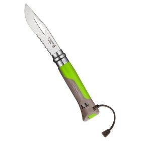 OPINEL COLTELLO IN ACCIAIO INOX VRI N. 8 OUTDOOR COLORE TERRE VERT CAMPEGGIO CAMPER OPINEL COLTELLO IN ACCIAIO INOX VRI N. 8 OUTDOOR COLORE TERRE