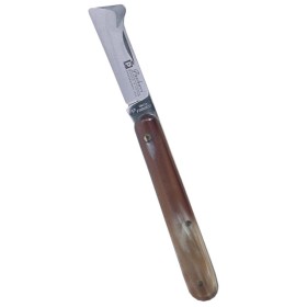 Paolucci Coltello per innesto professionale manico in vero corno cm. 19 Paolucci Coltello per innesto professionale manico in vero