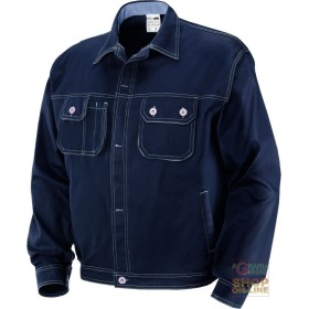GIUBBINO 98% COTONE SANFORIZZATO 2% LYCRA GR  250  ELASTICIZZATO  BICOLORE BLU AZZURRO GIUBBINO 98% COTONE SANFORIZZATO 2% LYCRA GR 250 ELASTICIZZATO