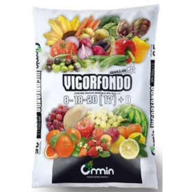 CONCIME ORGANO MINERALE VIGORFONDO npk 8.18.20 CON MICROELEMENTI CONCIME ORGANO MINERALE VIGORFONDO npk 8.18.20 CON MICROELEMENTI