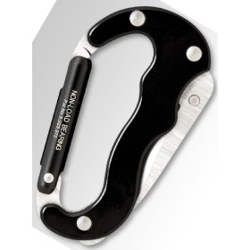 LINDER COLTELLO KERSHAW CARABINER MINI NERO 471002 LINDER COLTELLO KERSHAW CARABINER MINI NERO 471002