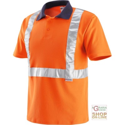 POLO 100% POLIESTERE TRAFORATO GR 140 BANDE 3M 8910 5 CM EN 471