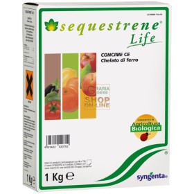 SYNGENTA SEQUESTRENE LIFE CHELATO DI FERRO KG. 1 SYNGENTA SEQUESTRENE LIFE CHELATO DI FERRO KG. 1