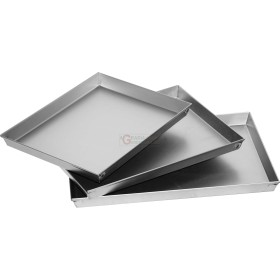 TEGLIE PER PIZZE RETTANGOLARE TRIS DI TRE PEZZI TEGLIE PER PIZZE RETTANGOLARE TRIS DI TRE PEZZI