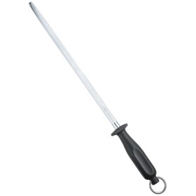 VICTORINOX ACCIAINO PER MACELLAIO CM. 30 TONDO MANICO NERO VICTORINOX ACCIAINO PER MACELLAIO CM. 30 TONDO MANICO NERO