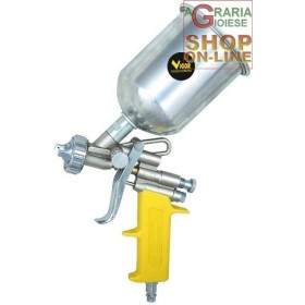 VIGOR AEROGRAFO PER VERNICE SERBATOIO SUPERIORE PISTOLA PER VERNICIARE 400CC VIGOR AEROGRAFO PER VERNICE SERBATOIO SUPERIORE PISTOLA PER