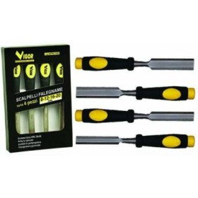 VIGOR SCALPELLO FALEGNAME SERIE 4 PEZZI VIGOR SCALPELLO FALEGNAME SERIE 4 PEZZI