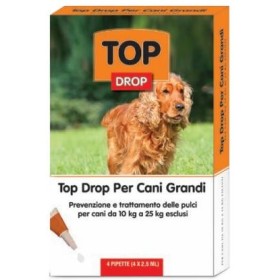TOP DROP PIPPETTE PER CANI GRANDI DA 10 A 25 KG TOP DROP PIPPETTE PER CANI GRANDI DA 10 A 25 KG