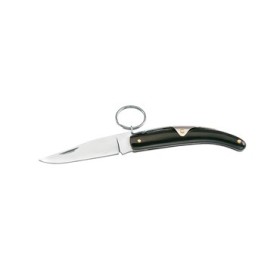 COLTELLO CHIUDIBILE LAMA ACCIAIO INOX CON ANELLO PORTACHIAVE COLTELLO CHIUDIBILE LAMA ACCIAIO INOX CON ANELLO PORTACHIAVE
