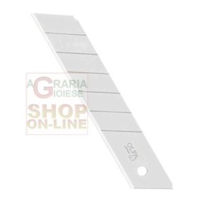 OLFA LAMA RICAMBIO PER CUTTER TAGLIERINO MM. 25 ART. HB-20 PZ. 20 OLFA LAMA RICAMBIO PER CUTTER TAGLIERINO MM. 25 ART. HB-20 PZ.