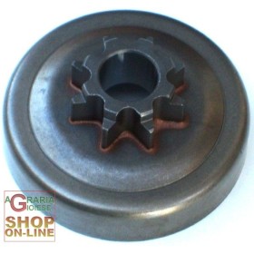 PIGNONE DENTATO 8 DENTI 1/4 MISURA 57 FORO 13- G2500TS T425 PR270 PIGNONE DENTATO 8 DENTI 1/4 MISURA 57 FORO 13- G2500TS T425