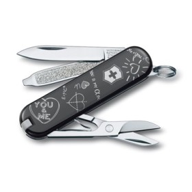VICTORINOX MULTIUSO CLASSIC BLACK 2 SCHOOL MM. 58 VICTORINOX MULTIUSO CLASSIC BLACK 2 SCHOOL MM. 58