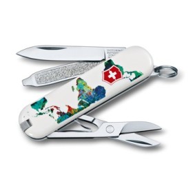 VICTORINOX MULTIUSO CLASSIC THE WORLD MY HOME MM. 58 VICTORINOX MULTIUSO CLASSIC THE WORLD MY HOME MM. 58