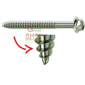 VITI KOVERVIT AA PER LEGNO ZINCATE MM. 6,5 X 100 PZ. 100 VITI KOVERVIT AA PER LEGNO ZINCATE MM. 6,5 X 100 PZ. 100