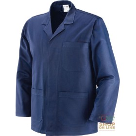 GIACCA IN FUSTAGNO 100% COTONE GR  340 350  COLORE BLU  TG  46 62 GIACCA IN FUSTAGNO 100% COTONE GR 340 350 COLORE BLU TG 46 62