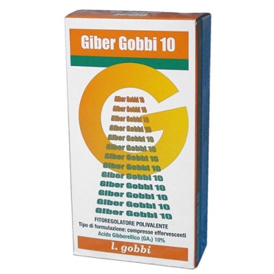 GOBBI GIBER GOBBI 10 GR. 10 ACIDO GIBERELLICO CONF. 10 PASTIGLIE
