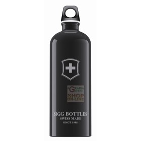 SIGG BOTTIGLIA BORRACCIA IN ALLUMINIO SWISS EMBLEM TOUCH BLACK LT. 1 SIGG BOTTIGLIA BORRACCIA IN ALLUMINIO SWISS EMBLEM TOUCH BLACK