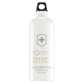 SIGG BOTTIGLIA BORRACCIA IN ALLUMINIO SWISS EMBLEM TOUCH WHITE LT. 1 SIGG BOTTIGLIA BORRACCIA IN ALLUMINIO SWISS EMBLEM TOUCH WHITE