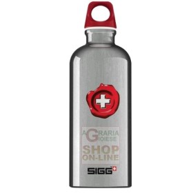SIGG BOTTIGLIA BORRACCIA IN ALLUMINIO COLORE GRIGIA LT. 0,6 SIGG BOTTIGLIA BORRACCIA IN ALLUMINIO COLORE GRIGIA LT. 0,6