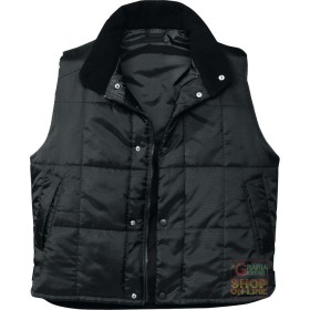 GILET IN NYLON IMBOTTITO  COLORE NERO  TG  S M L XL XXL GILET IN NYLON IMBOTTITO COLORE NERO TG S M L XL XXL