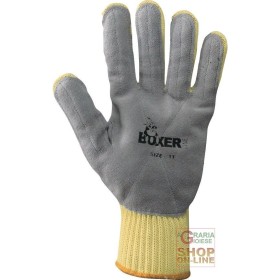 GUANTO IN FIBRA CON MARCHIO KEVLAR®  PALMO IN CROSTA  TG  8 9 10 11 GUANTO IN FIBRA CON MARCHIO KEVLAR® PALMO IN CROSTA TG 8 9 10 11