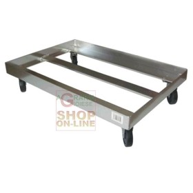 CARRELLO A QUATTRO RUOTE PORTATUTTO SOTTOMACCHINA CM. 66 x 45 CARRELLO A QUATTRO RUOTE PORTATUTTO SOTTOMACCHINA CM. 66 x 45