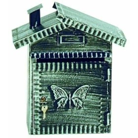 CASSETTE PORTALETTERE FERRO BATTUTO CASETTA 35X22X12 CASSETTE PORTALETTERE FERRO BATTUTO CASETTA 35X22X12