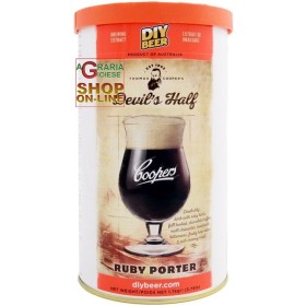 COOPERS MALTO PER BIRRA RUBY PORTER DEVIL HALF KG. 1,7 COOPERS MALTO PER BIRRA RUBY PORTER DEVIL HALF KG. 1,7