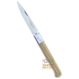 Fraraccio coltello caltagirone manico olivo cm. 18 cod. 0409/18 Fraraccio coltello caltagirone manico olivo cm. 18 cod. 0409/18