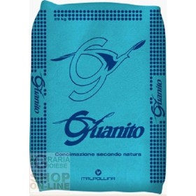 GUANITO CONCIME ORGANICO CON IL PIU ALTO TITOLO DI AZOTO E FOSFORO KG. 25 GUANITO CONCIME ORGANICO CON IL PIU ALTO TITOLO DI AZOTO E