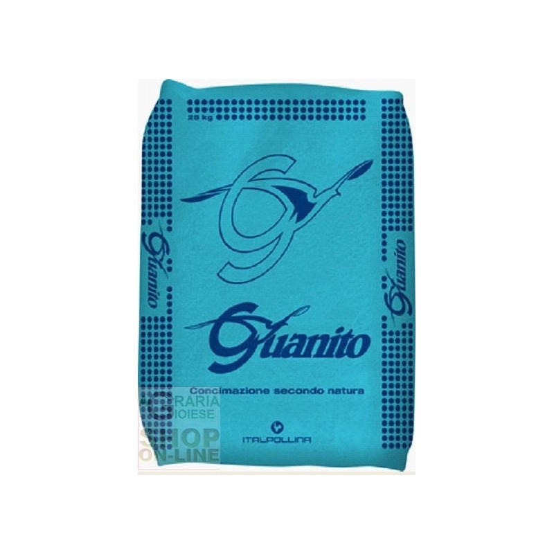 GUANITO CONCIME ORGANICO CON IL PIU ALTO TITOLO DI AZOTO E GUANITO CONCIME ORGANICO CON IL PIU ALTO TITOLO DI AZOTO E