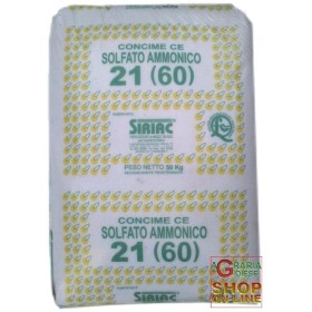 SOLFATO AMMONICO SIRIAC 21 KG. 50 SOLFATO AMMONICO SIRIAC 21 KG. 50