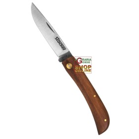STOCKER COLTELLO CHIUDIBILE DA CACCIA M MANICO IN LEGNO LAMA INOX CM. 8,5 STOCKER COLTELLO CHIUDIBILE DA CACCIA M MANICO IN LEGNO LAMA