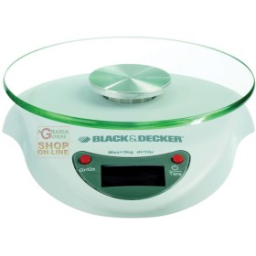BLACK AND DECKER ART. SK2020 BILANCIA DIGITALE ELETTRONICA KG. 3 BLACK AND DECKER ART. SK2020 BILANCIA DIGITALE ELETTRONICA KG. 3