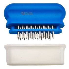Taglianervi professionale in polipropilene per alimenti con lame taglienti MM. 150 Taglianervi professionale in polipropilene per alimenti con