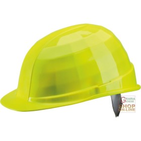 ELMETTO DIELETTRICO 1000 V  CON FASCIA ANTISUDORE  COLORE GIALLO NEON ELMETTO DIELETTRICO 1000 V CON FASCIA ANTISUDORE COLORE GIALLO