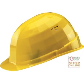 ELMETTO PROTETTIVO REGOLABILE  CON FASCIA ANTISUDORE  COLORE GIALLO ELMETTO PROTETTIVO REGOLABILE CON FASCIA ANTISUDORE COLORE