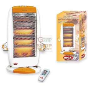 MAX STUFA ALOGENA 1800 W CON TELECOMANDO MAX STUFA ALOGENA 1800 W CON TELECOMANDO
