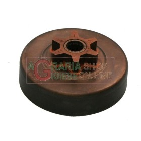 CAMPANA FRIZIONE PER MOTOSEGA MCCULLOCH CS340 DIAM. 66.6 PASSO 3/8LP 6 DENTI COD. 530047061 CAMPANA FRIZIONE PER MOTOSEGA MCCULLOCH CS340 DIAM. 66.6 PASSO