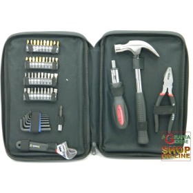 CASALS KIT INSERTI PER TRAPANO CON CACCIAVITE UTENSILI MANUALI 52 PEZZI CASALS KIT INSERTI PER TRAPANO CON CACCIAVITE UTENSILI MANUALI