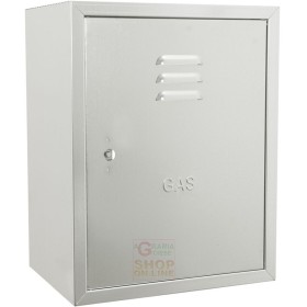 CASSETTA PER CONTATORE GAS IN LAMIERA ZINCATA CM. 35 X 25 X 45 H. CASSETTA PER CONTATORE GAS IN LAMIERA ZINCATA CM. 35 X 25 X 45